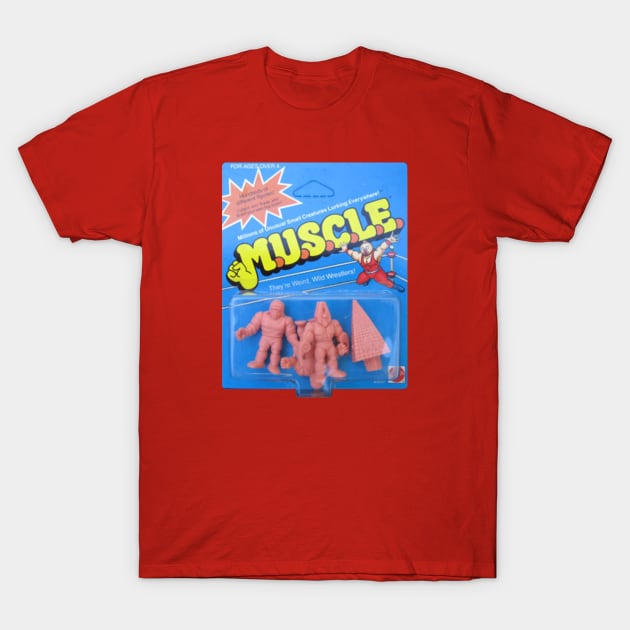 Package of M.U.S.C.L.E. Figures T-Shirt by GoodOneWah